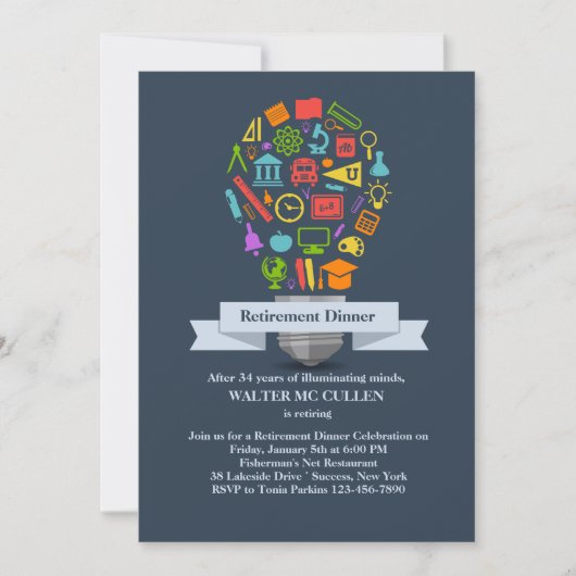 Party Einladung für Schulleihschulalter (Vorderseite)