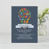 Party Einladung für Schulleihschulalter (Stehend Vorderseite)