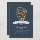 Party Einladung für Schulleihschulalter (Vorne/Hinten)