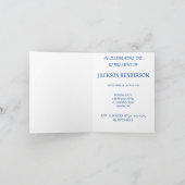 Party Einladung für Segelboote (Innenseite)