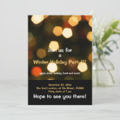 Party Einladung für Tageslicht (Stehend Vorderseite)