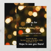 Party Einladung für Tageslicht (Vorne/Hinten)