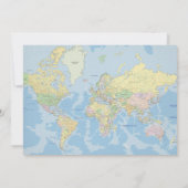 Party Einladung für Vintage Altersversorgung - Flu (Rückseite)