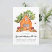 Party Einladung | Gemütlicher Herbst (Stehend Vorderseite)