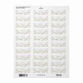 Party Einladung Gold Modern Geometric Lines Glam (Vorne)