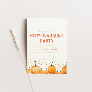 Party Einladung Herbst Themed Housewarming