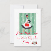 Party Einladung Holiday Tee (Vorderseite)