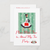 Party Einladung Holiday Tee (Vorne/Hinten)