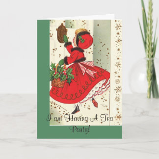 Party Einladung Holiday Tee