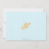 Party Einladung Hula Luau (Rückseite)