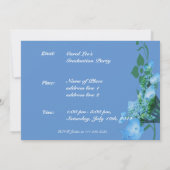 Party Einladung-Hydrangea-Blume Einladung (Rückseite)