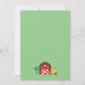 Party Einladung im Betrieb, Geburtstag im Betrieb (Rückseite)