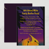 Party Einladung im Freien (Vorne/Hinten)