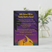 Party Einladung im Freien (Stehend Vorderseite)