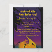 Party Einladung im Freien (Vorderseite)