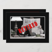 PARTY EINLADUNG IM RENTENVERKEHR - IDEALE GESCHÄFT (Vorne/Hinten)