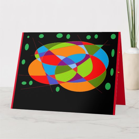 Party Einladung Kartenspass Nachrichten gemischte (Vorderseite)