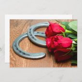 Party Einladung Kentucky Derby (Vorne/Hinten)