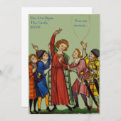 Party Einladung - kundengerecht (Vorne/Hinten)