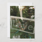 PARTY EINLADUNG "LIEBE" (Vorderseite)