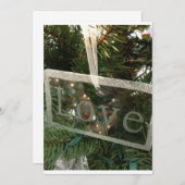 PARTY EINLADUNG "LIEBE" (Vorne/Hinten)