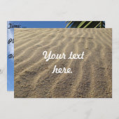 Party Einladung Luau (Vorne/Hinten)