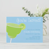 Party Einladung Margarita (Stehend Vorderseite)