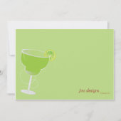 Party Einladung Margarita (Rückseite)