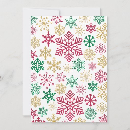 Party Einladung mit hässlichem Pulli (Rückseite)