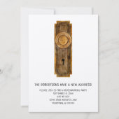 Party Einladung mit Türknopf (Vorderseite)