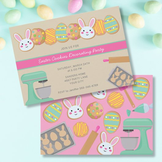 Party Einladung OSTCOOKIE