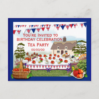 Party Einladung Outdoor Celebration Tee