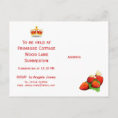 Party Einladung Outdoor Celebration Tee (Rückseite)