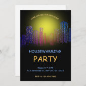 Party Einladung, Party Open House Einladung (Vorne/Hinten)