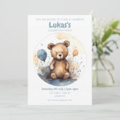 Party Einladung personalisierter Kindergeburtstag (Stehend Vorderseite)