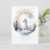 Party Einladung personalisierter Kindergeburtstag (Stehend Vorderseite)