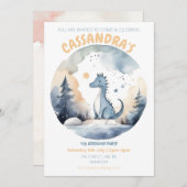 Party Einladung personalisierter Kindergeburtstag (Vorne/Hinten)