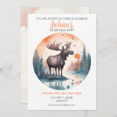 Party Einladung personalisierter Kindergeburtstag (Vorne/Hinten)