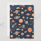 Party Einladung personalisierter Kindergeburtstag (Rückseite)