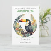 Party Einladung personalisierter Kindergeburtstag (Stehend Vorderseite)