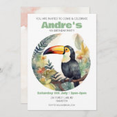 Party Einladung personalisierter Kindergeburtstag (Vorne/Hinten)