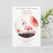 Party Einladung personalisierter Kindergeburtstag (Stehend Vorderseite)