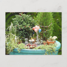 Party Einladung Postkarte