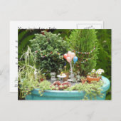 Party Einladung Postkarte (Vorne/Hinten)