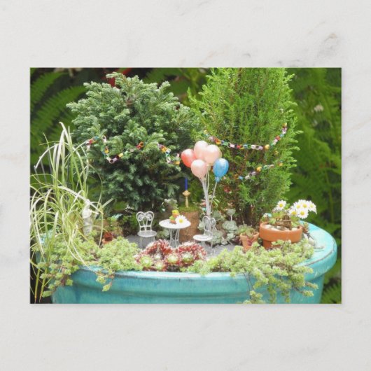 Party Einladung Postkarte (Vorderseite)