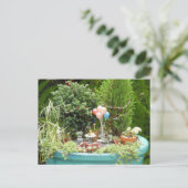 Party Einladung Postkarte (Stehend Vorderseite)