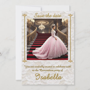 " PARTY EINLADUNG QUINCEANERA "