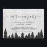Party Einladung| Rustikaler Winter Einladung<br><div class="desc">Kalligrafie,  rustikales Holz,  romantische Lichter,  Silhouetten und fallender Schnee erfassen die Schönheit der Saison für Ihren Anlass.</div>