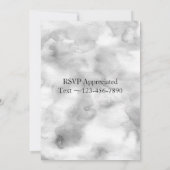 Party Einladung-Schreibmaschine buchen Einladung (Rückseite)