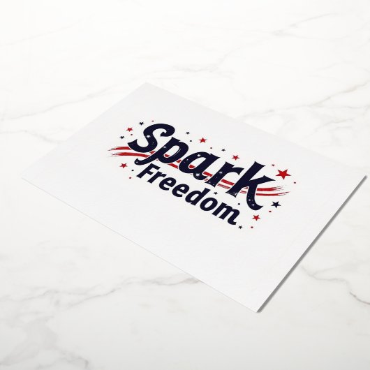 Party Einladung Spark Freedom (Gedreht)